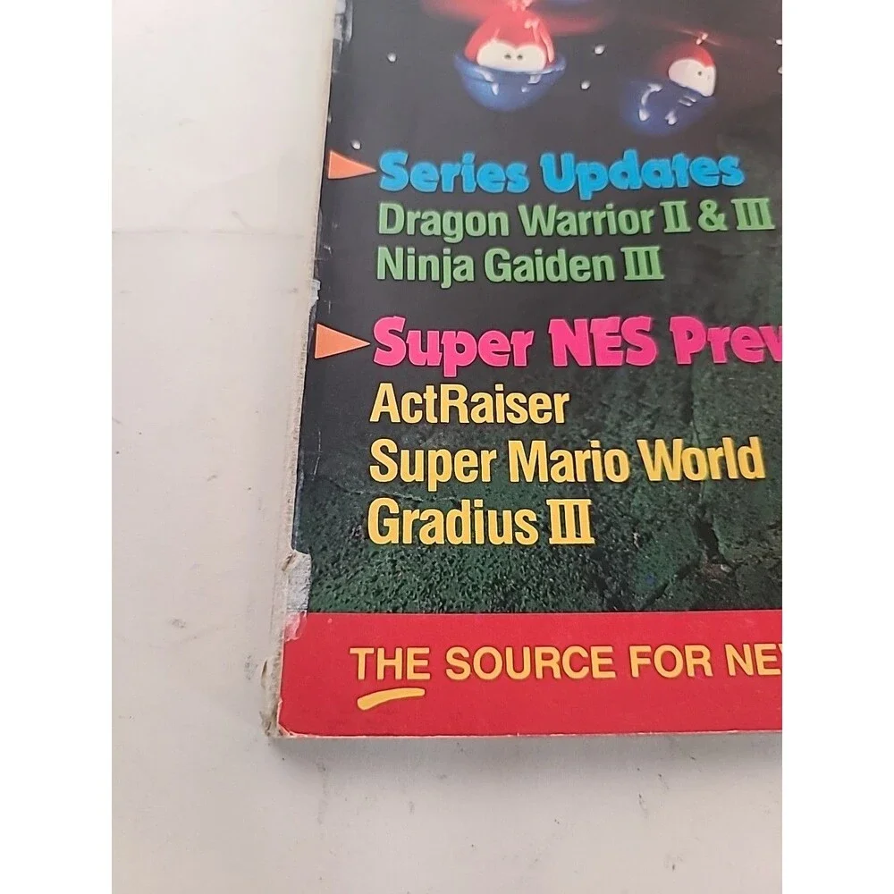 Vintage Nintendo Power 1991 Megaman Dr. Wily’s Revenge Volume 27 W/ Poster!